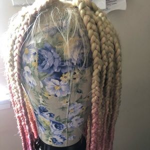 Human Hair Braided Wig